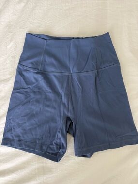 FP Movement by Free People Navy High-Rise Bike Shorts